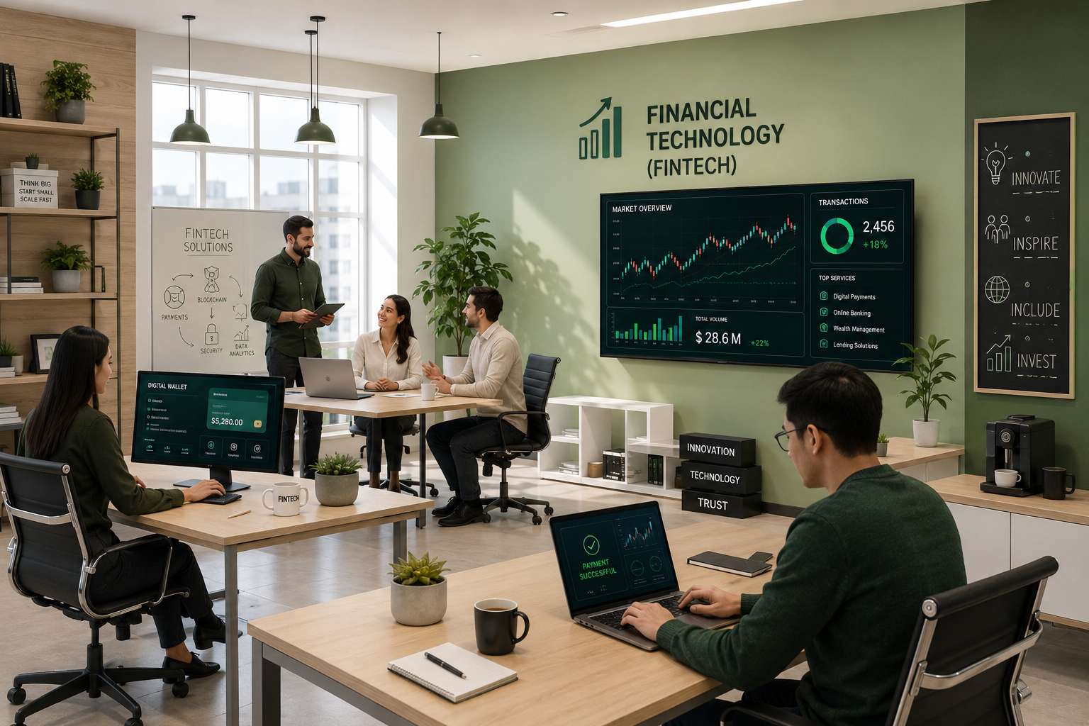 التكنولوجيا المالية "فينتك" (FinTech)